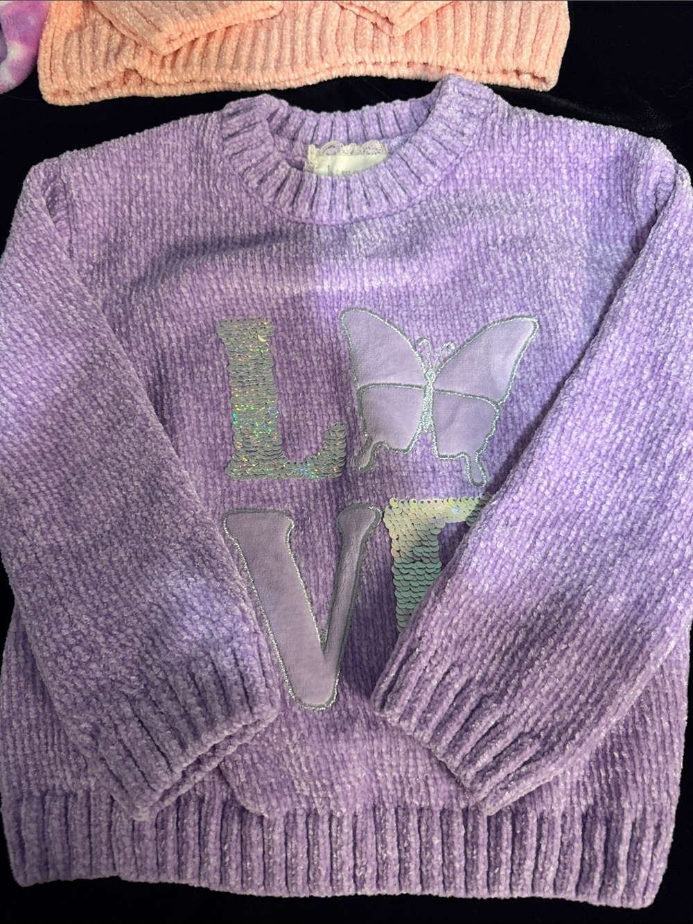 Kids Bundle of plush sweaters size 4 - Picture 5 of 12